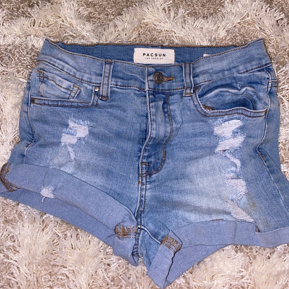 PacSun denim shorts